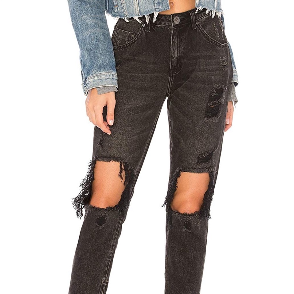One Teaspoon Freebird High Waisted Skinny Jeans